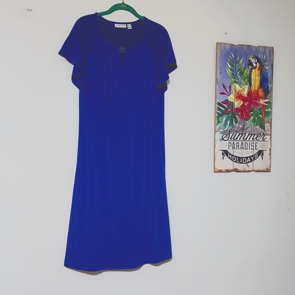 SUSAN graver liquid knit dress